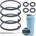 Shaker Bottle Gasket Replacement for Blenderbottle Strada Shaker Cup Stainless Steel Water Bottle，Wire Whisk Bottle Gasket，Compatible with Blender Bottle Strada Protein Shaker Bottle Flip Lid