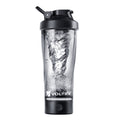 Premium Electric Protein Shaker Bottle, Made with Tritan - BPA Free - 24 Oz Vortex Portable Mixer Cup/Usb C Rechargeable Shaker Cups for Protein Shakes